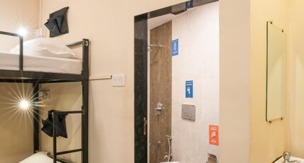 Zostel Mumbai Room Type - Female Dorm | 1 Bed in 6 Bunk Bed AC Dorm | Shared attached bathroom