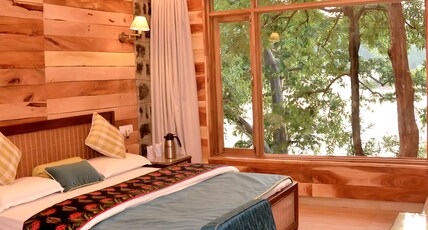MPT Parsili Resort, Parsili (River View Property) Room Type - AC (Log Huts)
