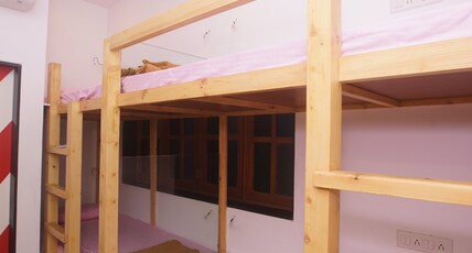 Mumbai Staytion Dorm - A Backpackers Hostel Room Type - 1 Bed in a 6 Bunk Bed AC Mixed Dormitory With Shared Bathroom Mumbai Staytion Dorm - A Backpackers Hostel Room Type - 1 Bed in a 6 Bunk Bed AC Mixed Dormitory With Shared Bathroom