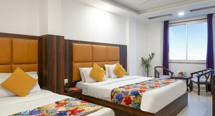 Hotel Tej Palace near Delhi IGI Airport Room Type - Quadruple Room Hotel Tej Palace near Delhi IGI Airport Room Type - Quadruple Room