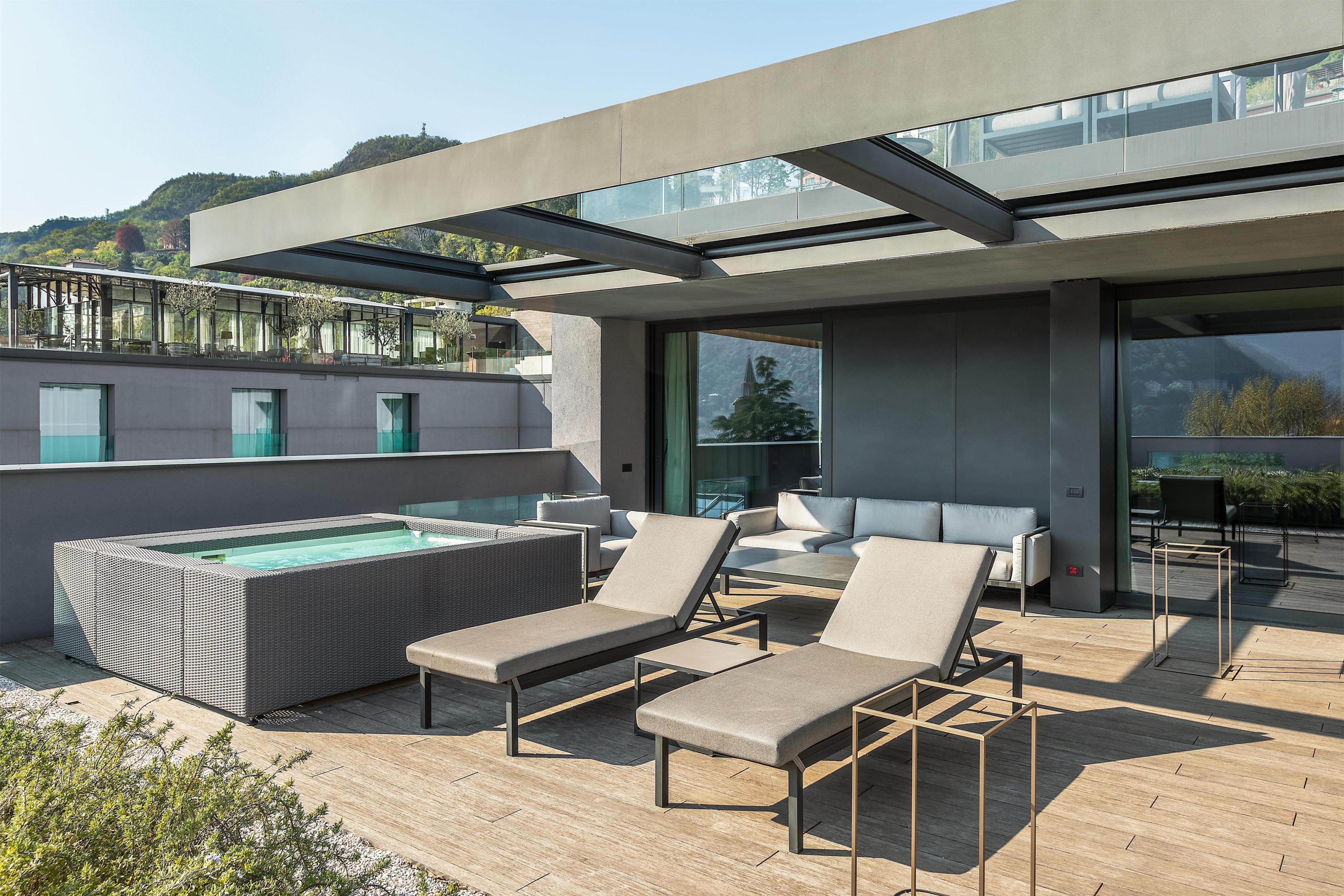 Hilton Lake Como Room Type - SUPERIOR ROOFTOP SUITE