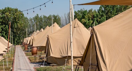 Longbeach Campground Room Type - Authentic Deluxe Tent