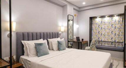 Moustache Jaipur | Hostel & Rooftop Bar Room Type - Deluxe Double Room