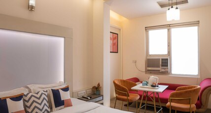 Zostel Delhi Room Type - Deluxe Private Room with Attached Bathroom