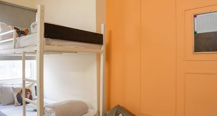 Zostel Delhi Room Type - Mixed Dorm | 1 Bed in 8-Bunk Bed AC Dorm | Shared Attached Bathroom Zostel Delhi Room Type - Mixed Dorm | 1 Bed in 8-Bunk Bed AC Dorm | Shared Attached Bathroom