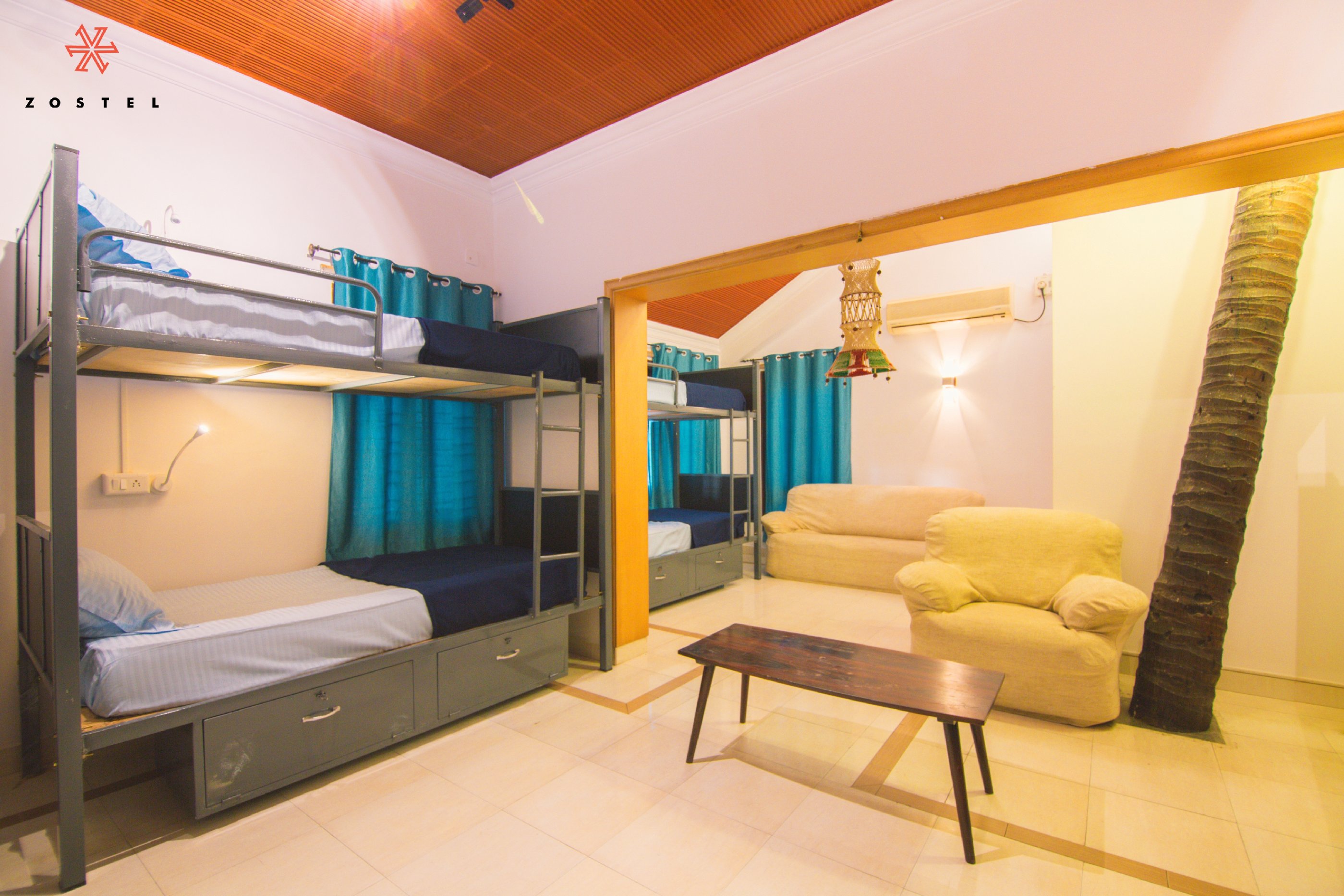 Zostel Mysore Room Type - Mixed Dorm | 1 Bed in 8-Bunk Bed AC Dorm | Shared Common Bathroom