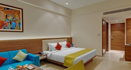 The Fern Sattva Resort Dwarka, Series by Marriott Room Type - Winter Green Premium Room, 1 King Bed The Fern Sattva Resort Dwarka, Series by Marriott Room Type - Winter Green Premium Room, 1 King Bed