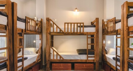 Zostel Bangalore (Indiranagar) Room Type - 1 Bunk Bed | 10 Bed Mixed Dorm | Common shared washroom