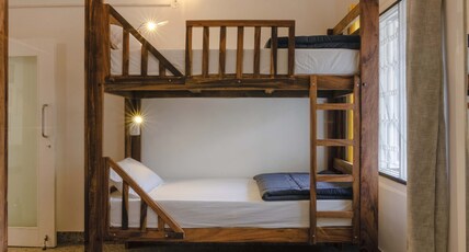 Zostel Bangalore (Indiranagar) Room Type - 1 Bunk Bed | 4 Bed Mixed Dorm | Shared en-suite washroom