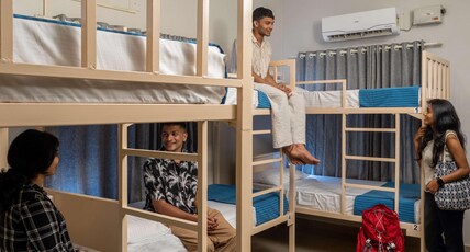 Zostel Kochi (Fort Kochi) Room Type - Mixed Dorm | 1 Bed in 6-Bunk Bed AC Dorm | Shared Attached Bathroom Zostel Kochi (Fort Kochi) Room Type - Mixed Dorm | 1 Bed in 6-Bunk Bed AC Dorm | Shared Attached Bathroom