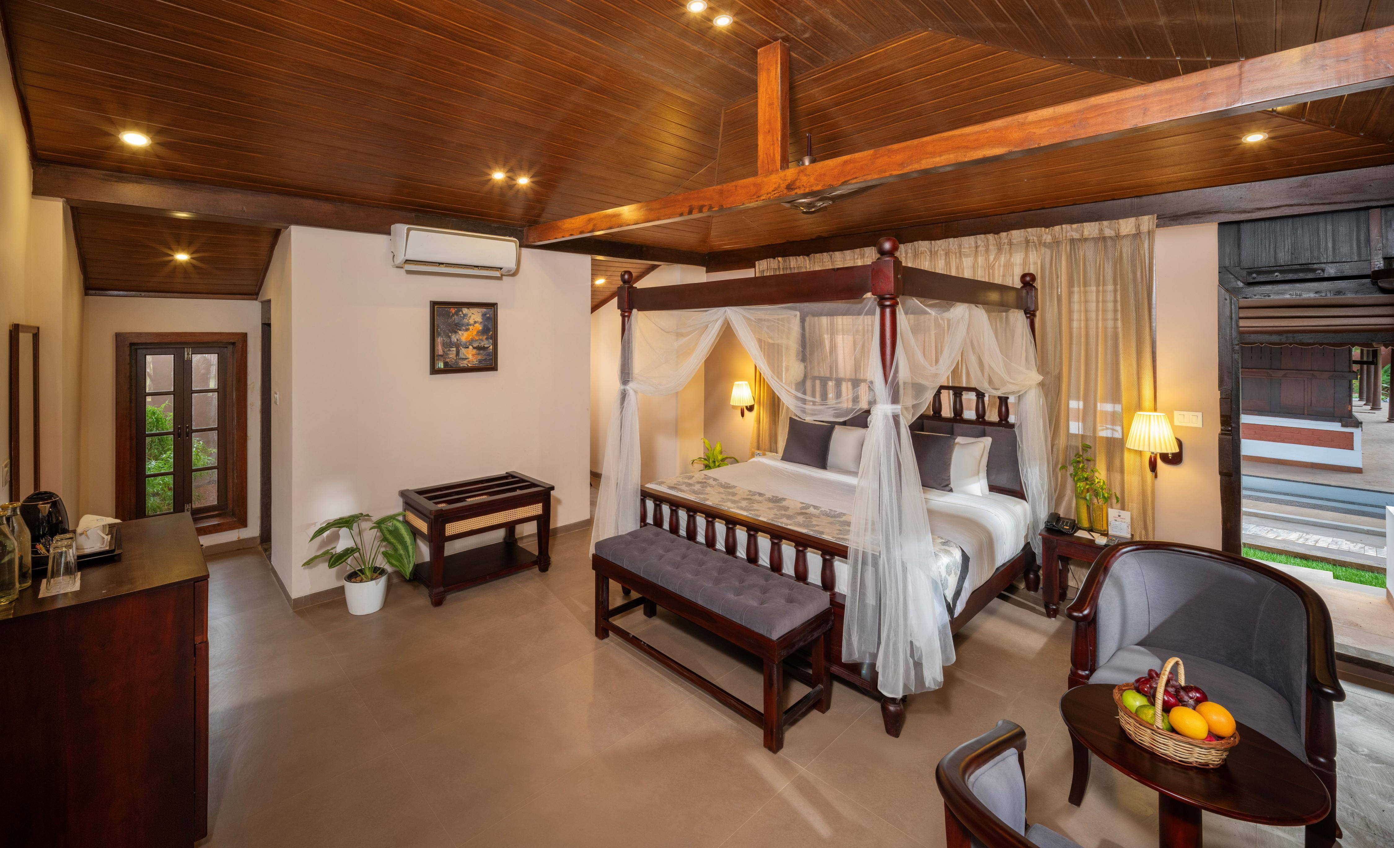 Uday Backwater Resort Room Type - Gardenview Heritage Room