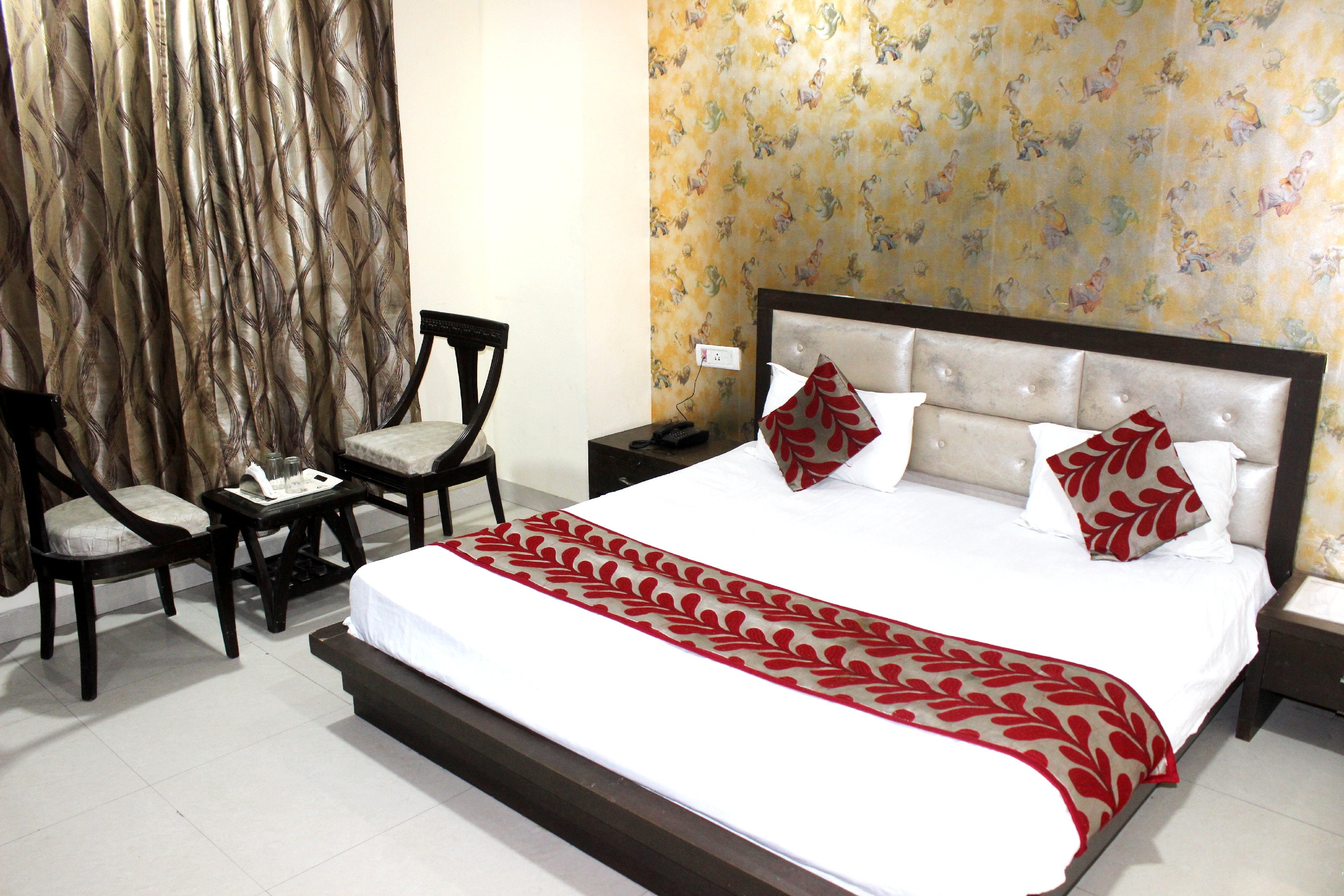 Hotel Grand Navjyoti Room Type - Deluxe Room Hotel Grand Navjyoti Room Type - Deluxe Room