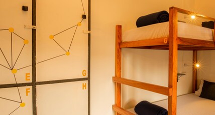Locomo Hostel  OG - Stay Work Eat Room Type - Bed in 6-Bed Mixed Dorm