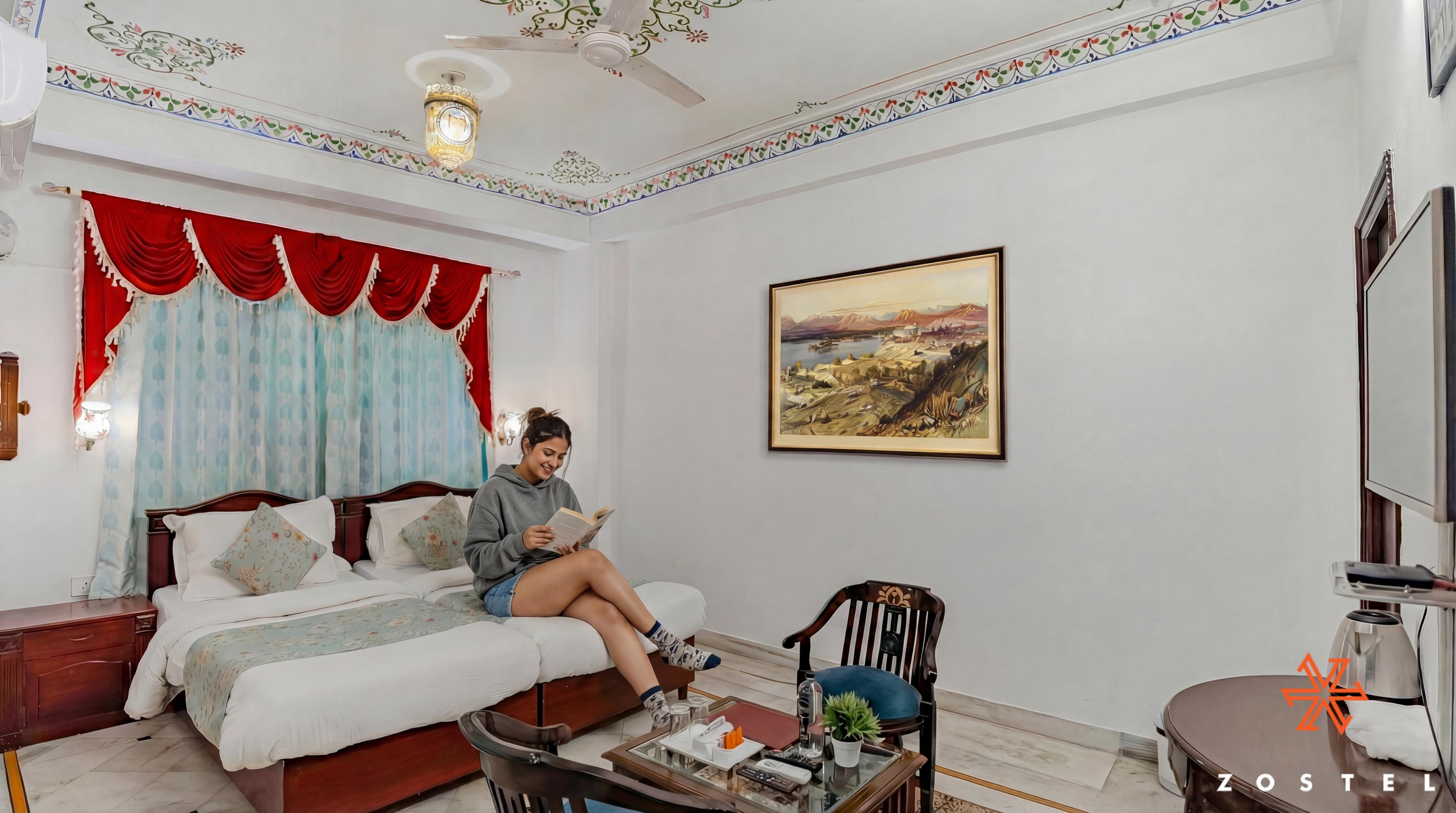 Zostel Udaipur Room Type - Twin Room with Attached Bathroom