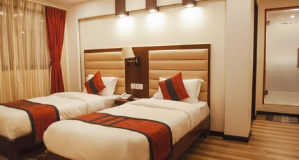 Hotel Jampa Room Type - Family Interconnecting Room- Complimentary Airport Pick up or Drop Hotel Jampa Room Type - Family Interconnecting Room- Complimentary Airport Pick up or Drop