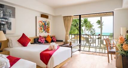 Villa Cha Cha Krabi Beachfront Resort Room Type - Deluxe Double Room with Sea View, Bathtub & Balcony Villa Cha Cha Krabi Beachfront Resort Room Type - Deluxe Double Room with Sea View, Bathtub & Balcony