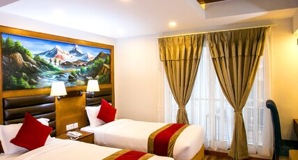 Beautiful Kathmandu Hotel Room Type - Deluxe Double or Twin Beautiful Kathmandu Hotel Room Type - Deluxe Double or Twin