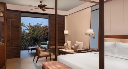 Hilton Goa Resort,Candolim Room Type - King Superior Room Tropical view with Balcony Hilton Goa Resort,Candolim Room Type - King Superior Room Tropical view with Balcony