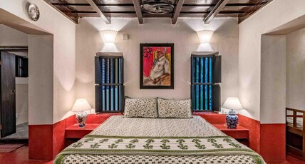 SaffronStays Suvarna Sangam Room Type - Netravathi