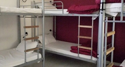 Joey's Hostel Agra | Dorms & Private Rooms Room Type - 1 Bed in 6 Bed AC Mixed Dorm with shared Bathroom