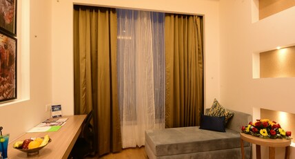 SureStay Plus by Best Western Amritsar Room Type - 1 King Bed, Non-Smoking, Premium Room, Flat Screen Television, Coffee And Tea Maker, Hairdryer SureStay Plus by Best Western Amritsar Room Type - 1 King Bed, Non-Smoking, Premium Room, Flat Screen Television, Coffee And Tea Maker, Hairdryer