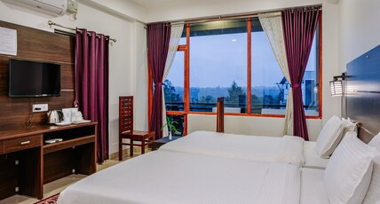 Hotel Mountain Hues Thekkady Room Type - Premium Room With Balcony Hotel Mountain Hues Thekkady Room Type - Premium Room With Balcony