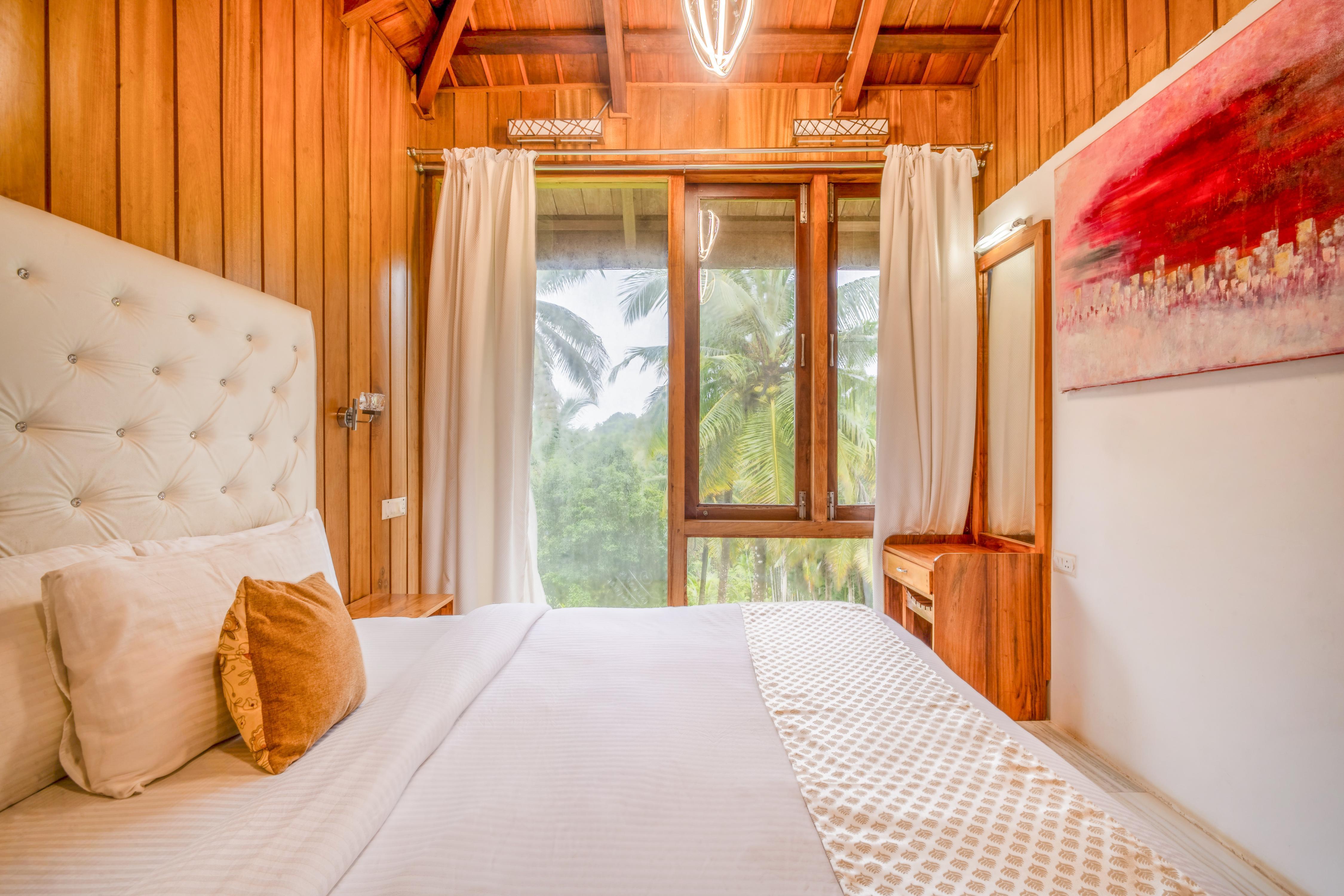 Rainforest || Cottages, Cafe & Jacuzzi Room Type - Super Deluxe Cottage with AC & Free Wifi