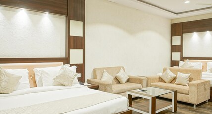 The Grand Shiva Resort & Spa Room Type - Family Cottage With Garden and Balcony