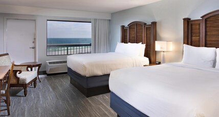 Island House Hotel Orange Beach - a DoubleTree by Hilton Room Type - 2 QUEENS BALCONY GULF VIEW