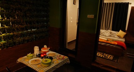 Green Casa Room Type - DELUXE DOUBLE BEDDED ROOM with BALCONY