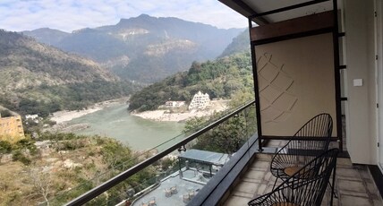 Antalya Hotel & Spa, Rishikesh Room Type - King Room with Balcony and Ganges View
