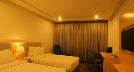 BAY VIEW HOTEL VIZAG Room Type - Deluxe Room - Twin Bed - Non smoking BAY VIEW HOTEL VIZAG Room Type - Deluxe Room - Twin Bed - Non smoking