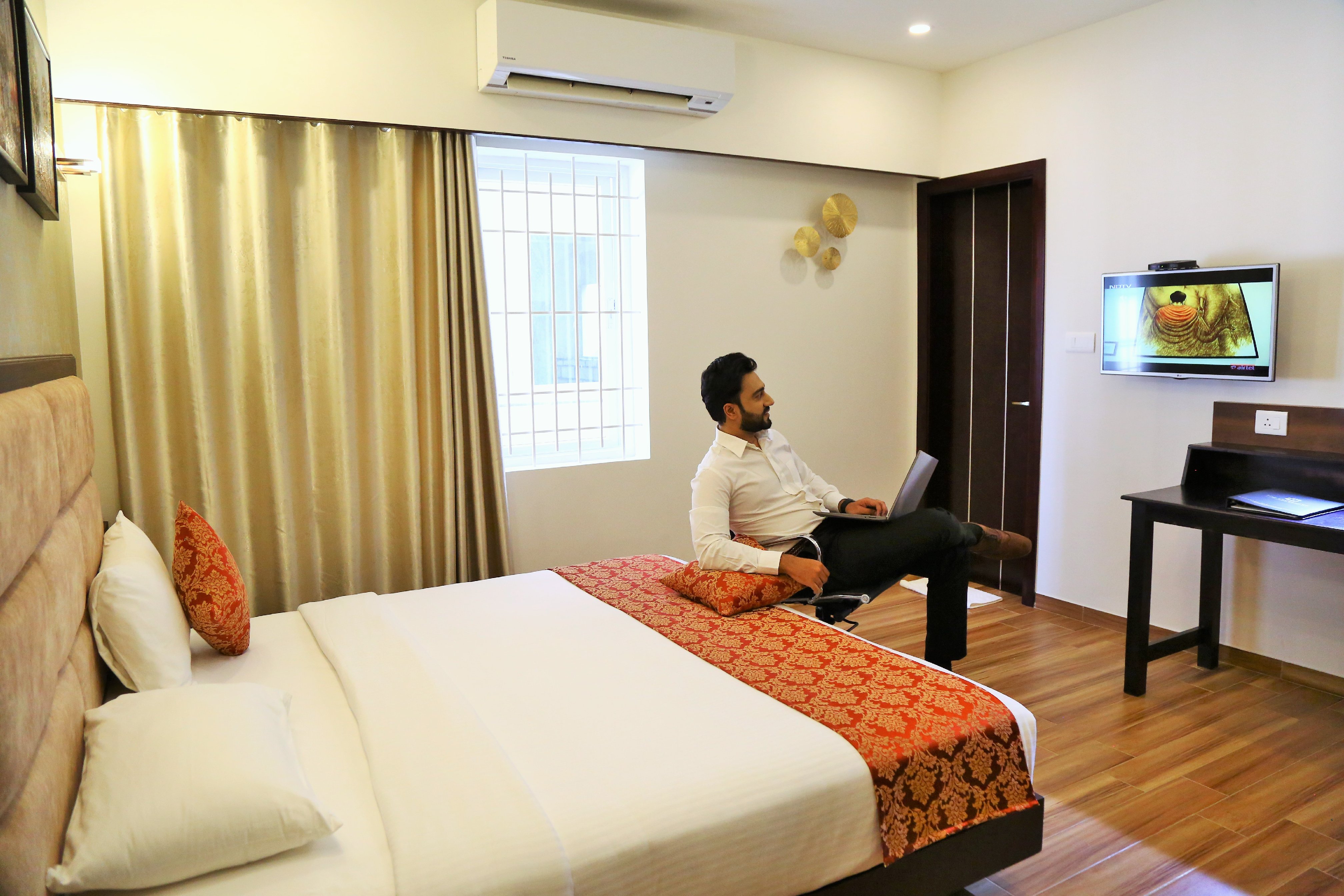 The Continentti Whitefield Room Type - Deluxe King Room