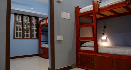 Nomad House Pondicherry | Dorms & Wi-Fi Room Type - Bed in 4-Bed Mixed Dormitory Room 1
