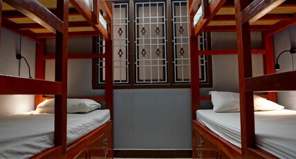 Nomad House Pondicherry | Dorms & Wi-Fi Room Type - Bed in 4-Bed Mixed Dormitory Room 4