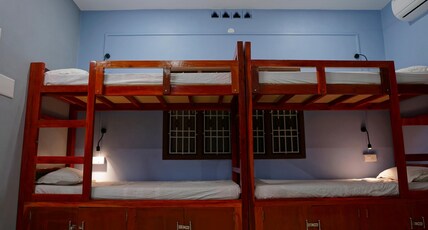 Nomad House Pondicherry | Dorms & Wi-Fi Room Type - Bed in 10-Bed Mixed Dormitory Room 3