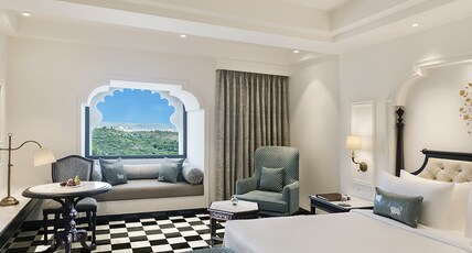 Aurika, Udaipur - Luxury by Lemon Tree Hotels Room Type - Deluxe Room with King Bed Aurika, Udaipur - Luxury by Lemon Tree Hotels Room Type - Deluxe Room with King Bed