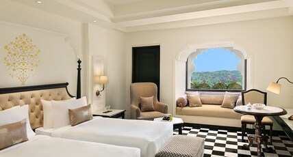 Aurika, Udaipur - Luxury by Lemon Tree Hotels Room Type - Premier Room with Twin Bed and Private Terrace Aurika, Udaipur - Luxury by Lemon Tree Hotels Room Type - Premier Room with Twin Bed and Private Terrace