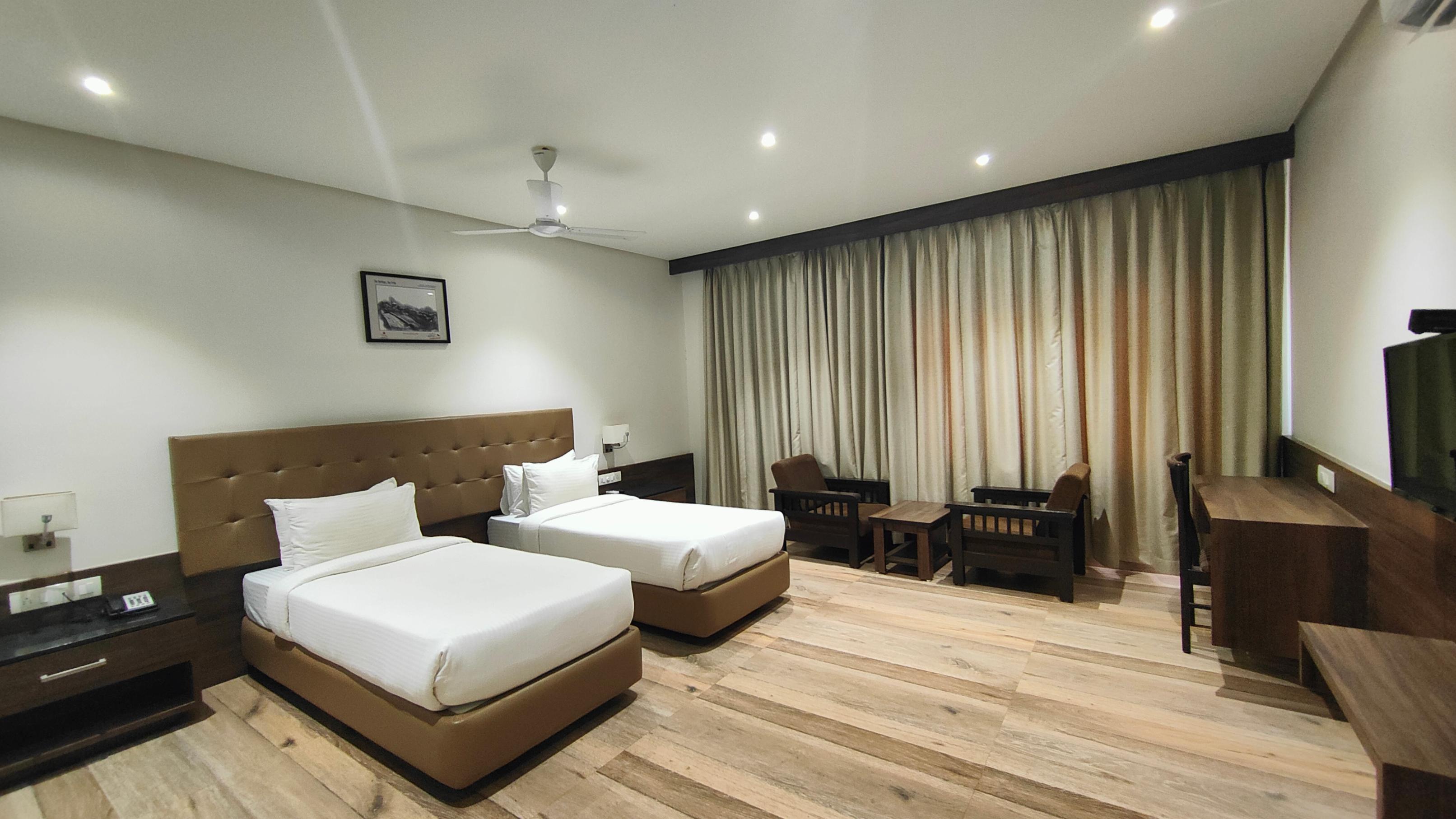 The Byke Boutique - Suraj Club | (Pan India Pure Veg Hotel Chain) Room Type - Executive Twin
