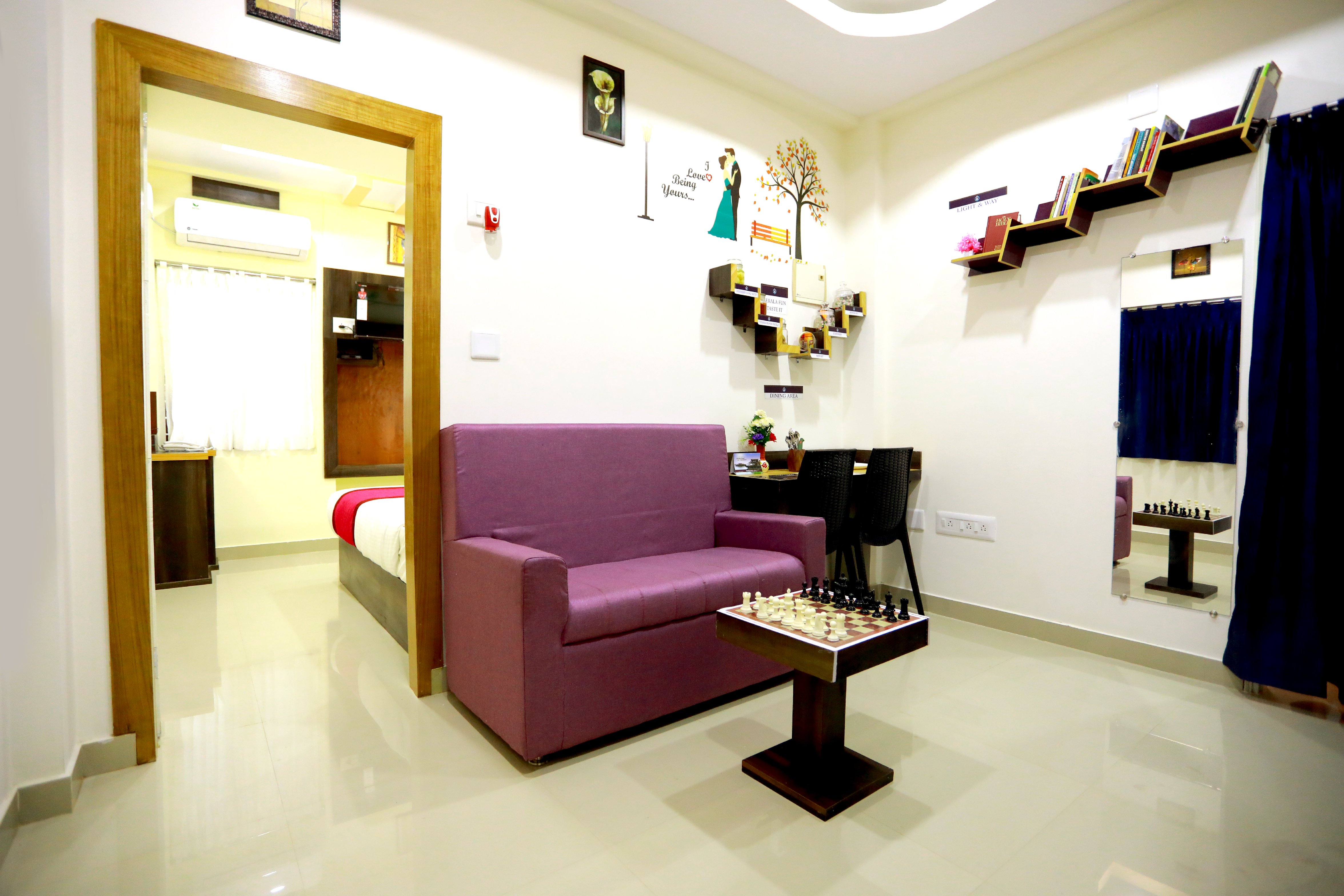 Base9 Airport Hotel Room Type - Family Suite One Bedroom with Balcony