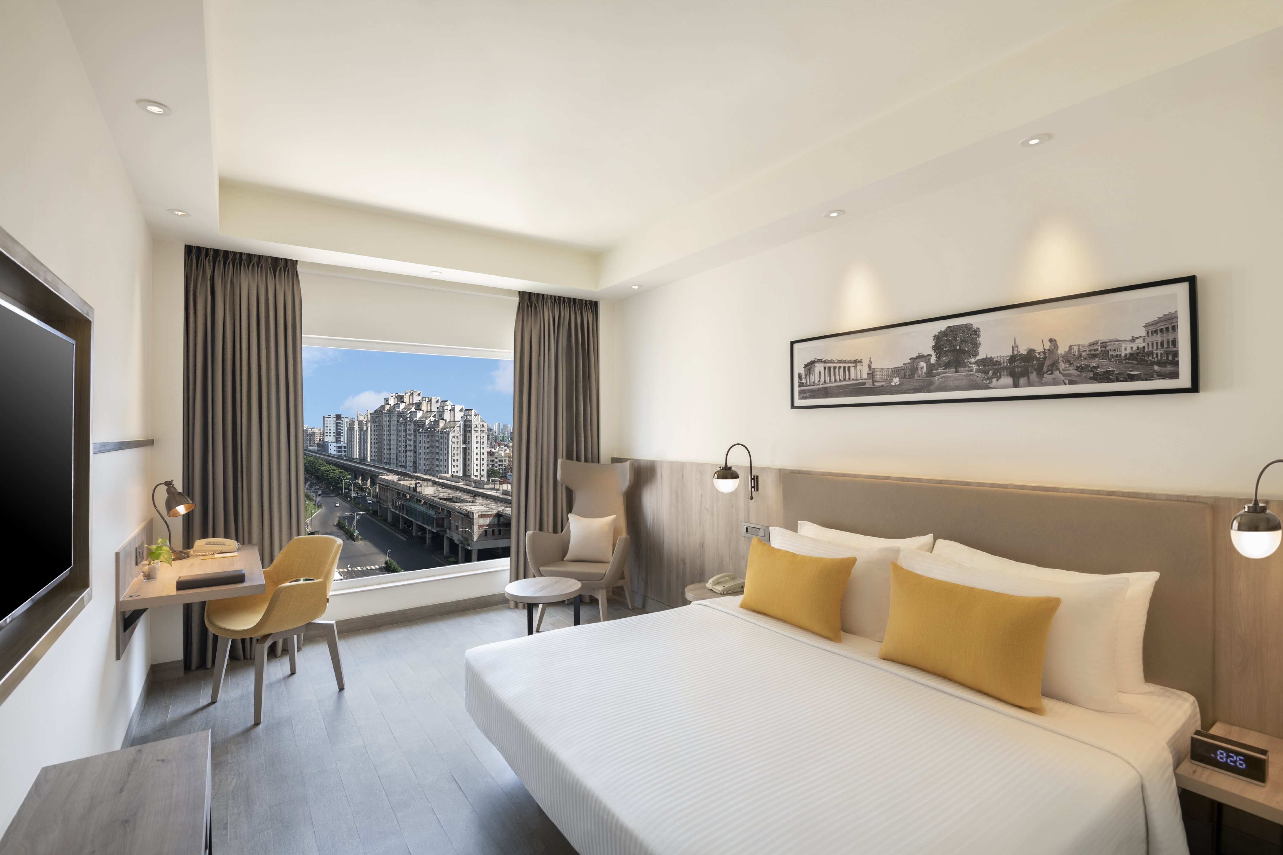 Lemon Tree Premier, New Town, Kolkata Room Type - Deluxe King