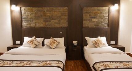 Ratna Vajra Vatika Room Type - PREMIUM TRIPLE ATTIC GARDEN VIEW ROOMS