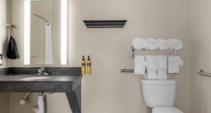 Best Western Plus McKinney Inn and Suites Room Type - Accessible - Suite 1 King Bed, Mobility Accessible, Communication Assistance, Bathtub, Non-Smoking, 