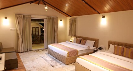 Nirvana Eco & Agro Resort Room Type - Family Executive Cottage with Balcony (Pure Veg)