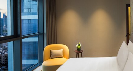 Millennium Place Barsha Heights Hotel Room Type - Deluxe One Bedroom Suite with Club Access Millennium Place Barsha Heights Hotel Room Type - Deluxe One Bedroom Suite with Club Access