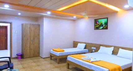 Hotel Platinum. Room Type - 3 Bedded Family AC Room
