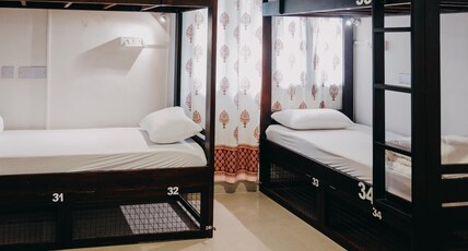 Horn Ok Please Hostel Jaipur | Rooms & Dorms Room Type - 8 Bed Mixed Dorm Ensuite