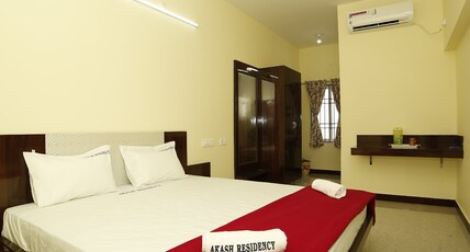 AKASH RESIDENCY Room Type - Executive Double Bedded AC