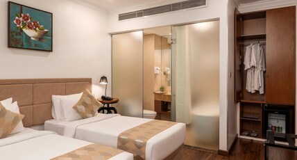 Nesta Hotel Saigon Room Type - Deluxe Twin No Window