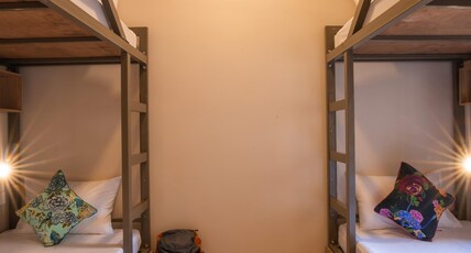 Zostel Goa (Morjim) Room Type - 1 Bunk Bed | Deluxe 4 Bed Mixed Dorm | Shared en-suite washroom Zostel Goa (Morjim) Room Type - 1 Bunk Bed | Deluxe 4 Bed Mixed Dorm | Shared en-suite washroom